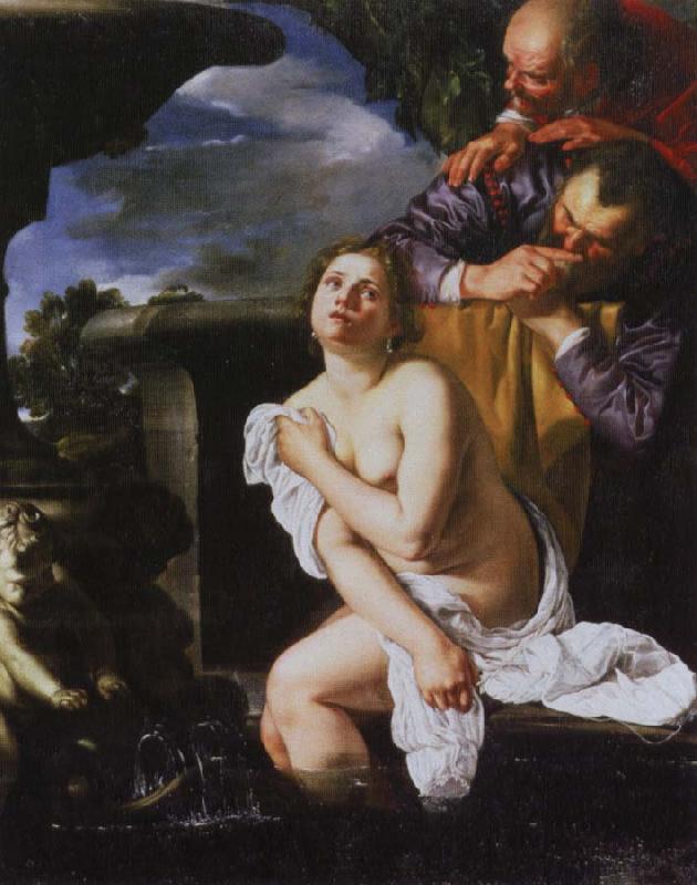 Artemisia gentileschi susanna i badet